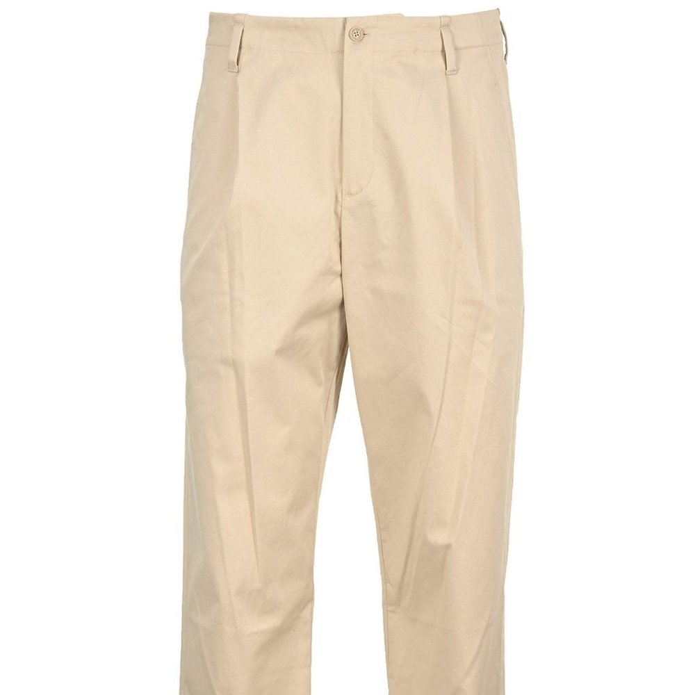 Neil Barrett Beige Straight Leg Trousers